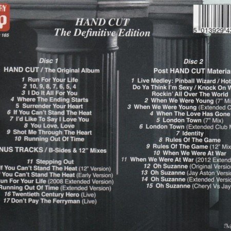 Bucks Fizz - Hand Cut (The Definitive Edition) (1983/2015) [FLAC (tracks + .cue)]