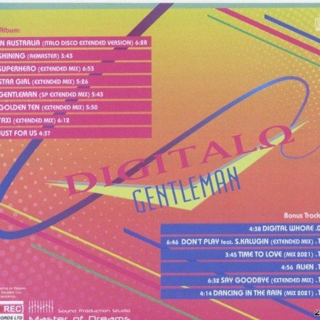 Digitalo - Gentleman - The Album (2021) [FLAC (tracks + .cue)]