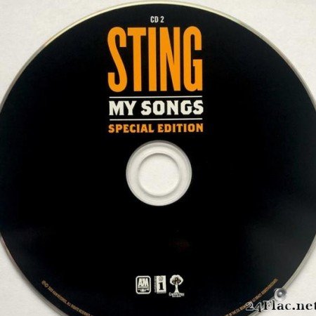 Sting - My Songs (2CD Special Edition) (2019) [FLAC (tracks + .cue)]
