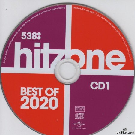 VA - 538 - Hitzone - Best Of 2020 (2020) [FLAC (tracks + .cue)]