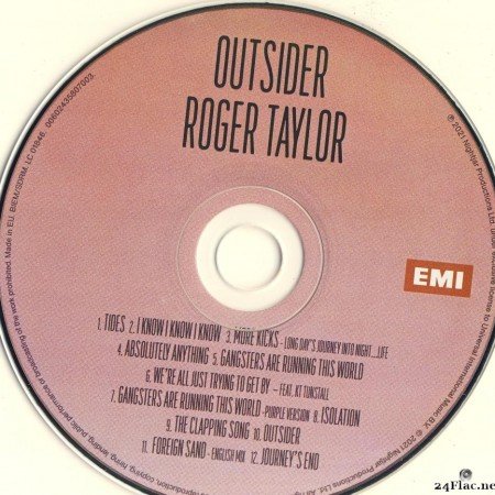 Roger Taylor - Outsider (2021) [FLAC (tracks + .cue)]