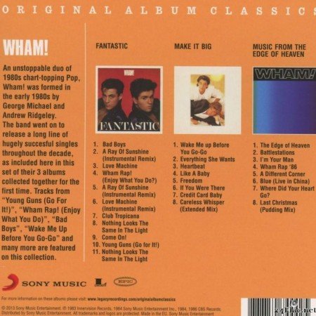 Wham! - Original Album Classics (Box Set) (2015) [FLAC (tracks + .cue)]