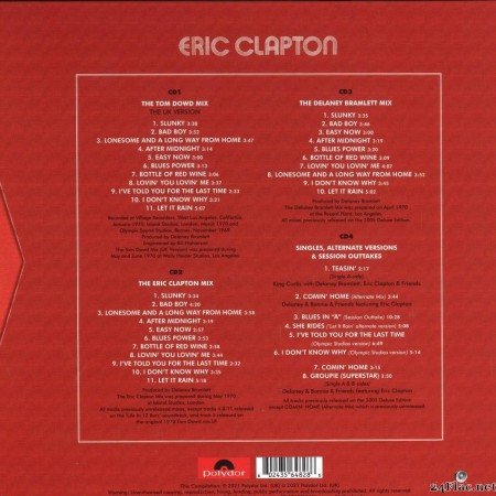 Eric Clapton - Eric Clapton (Anniversary Deluxe Edition) (1970/2021) [FLAC (tracks + .cue)]