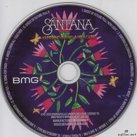 Santana - Blessings and Miracles (2021) [FLAC (tracks + .cue)]