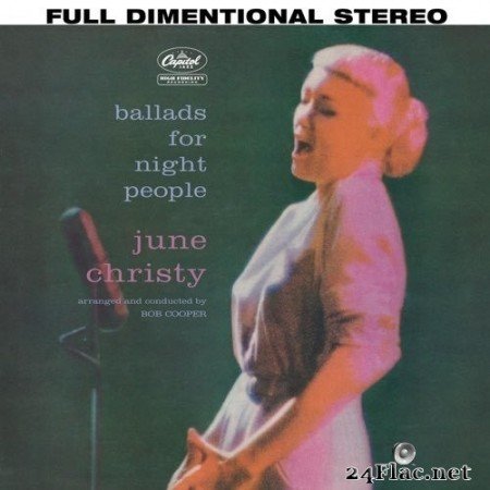 June Christy - Ballads For Night People (Remastered) (1959/2018) Hi-Res