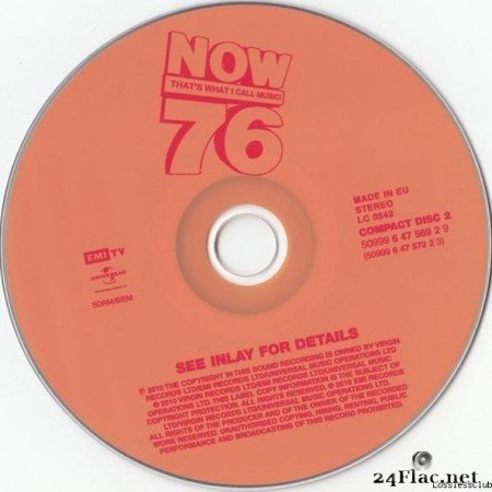 VA - Now That's What I Call Music! 76 (2010) [FLAC (tracks + .cue)]