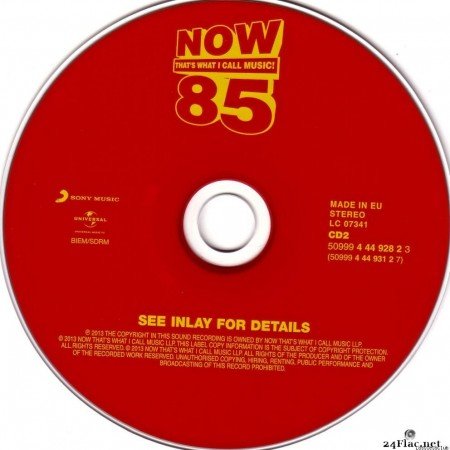 VA - Now That's What I Call Music! 85 (2013) [FLAC (tracks + .cue)]
