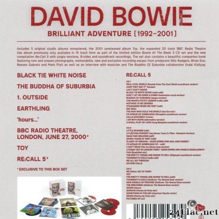 David Bowie - Brilliant Adventure (1992-2001) (Box Set) (2021) [FLAC (tracks + .cue)]