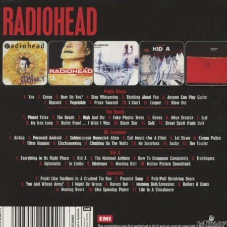 Radiohead - 5 Album Set (Box Set) (2012) [FLAC (tracks + .cue)]