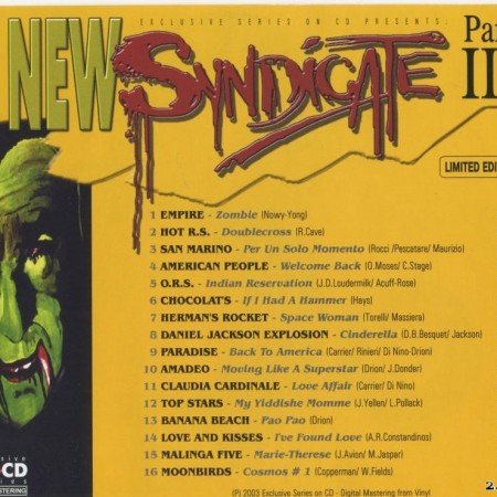 VA - New Syndicate - Part III (2003) [FLAC (tracks + .cue)]