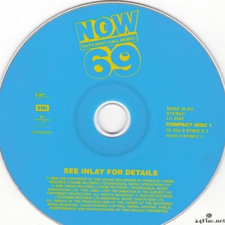 VA - Now That's What I Call Music! 69 (2008) [FLAC (tracks + .cue)]