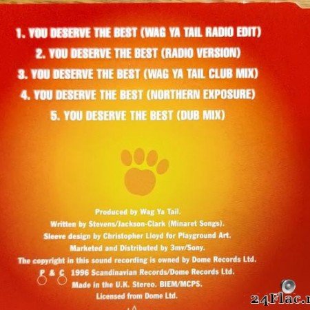 Wag Ya Tail - You Deserve The Best (Maxi Single) (1996) [FLAC (tracks + .cue)]