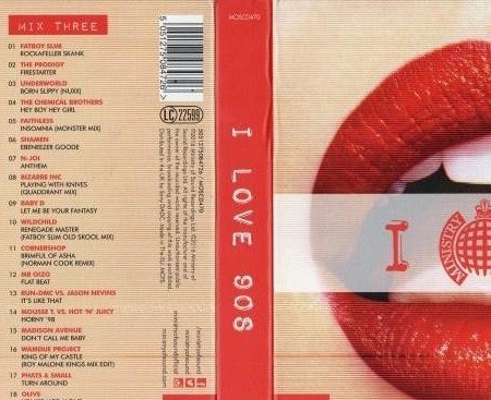 VA - I Love 90s (2016) [FLAC (tracks + .cue)]