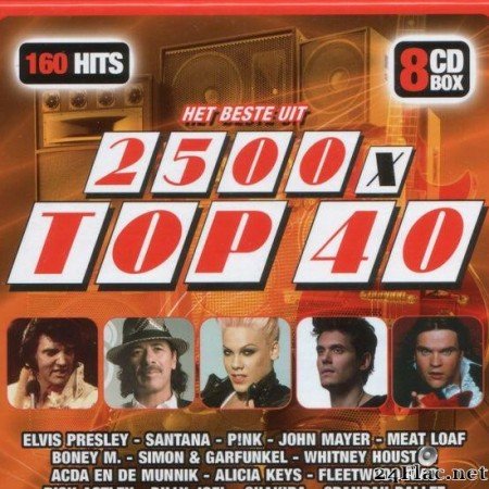 VA - Het Beste Uit 2500x Top 40 (2013) [FLAC (tracks + .cue)]