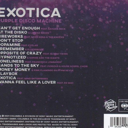 Purple Disco Machine - Exotica (2021) [FLAC (tracks + .cue)]