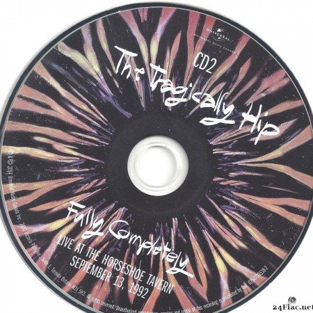 The Tragically Hip - Fully Completely (Deluxe Edition) (1992/2014) [FLAC (tracks + .cue)]