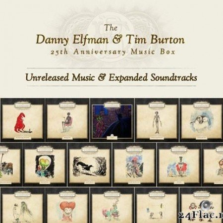 Danny Elfman & Tim Burton - 25th Anniversary Music Box (2011) [FLAC (tracks + .cue)]