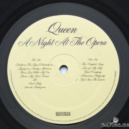 Queen вЂ“ A Night At The Opera (1975/2008) [Vinyl] [WV (tracks)]