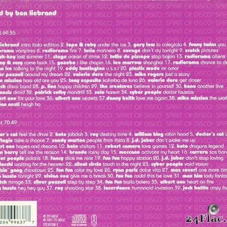 Ben Liebrand - Spirit Of Disco - Italo Disco Edition (2001) [FLAC (tracks + .cue)]