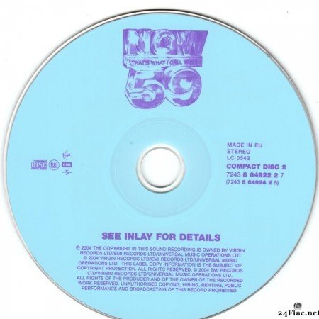 VA - Now That's What I Call Music! 59 (2004) [FLAC (tracks + .cue)]