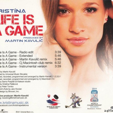 KristГ­na - Life Is A Game (Maxi Single) (2011) [FLAC (tracks + .cue)]