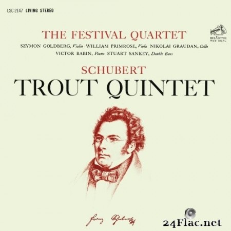 The Festival Quartet - Schubert: Piano Quintet in A major, D667 &#039;The Trout&#039; (1957/2016) Hi-Res
