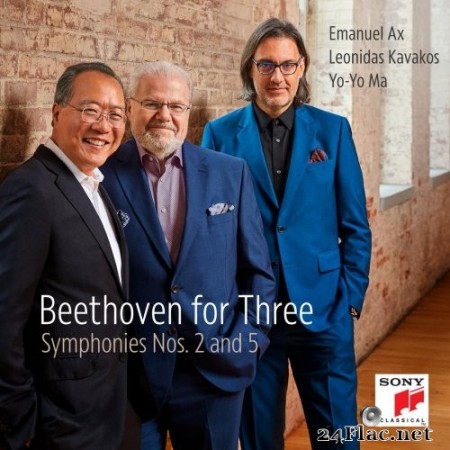Yo-Yo Ma, Leonidas Kavakos & Emanuel Ax - Beethoven for Three: Symphonies Nos. 2 and 5 (2022) Hi-Res