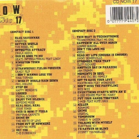 VA - Now That's What I Call Music 17 (1990) [FLAC (tracks + .cue)]