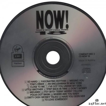 VA - Now That's What I Call Music! 18 (1990) [FLAC (tracks + .cue)]