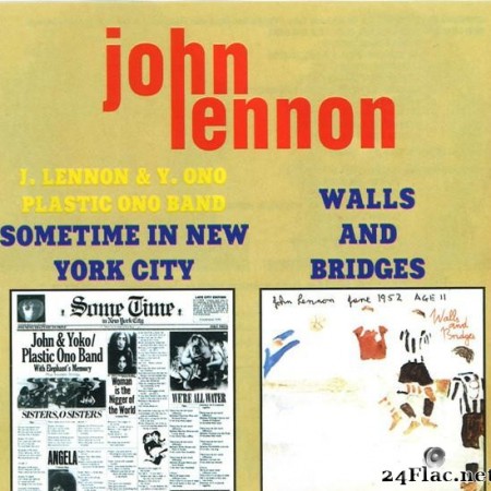 John Lennon - Sometime In New York City/Walls And Bridges (1972/1974) [FLAC (tracks + .cue)]